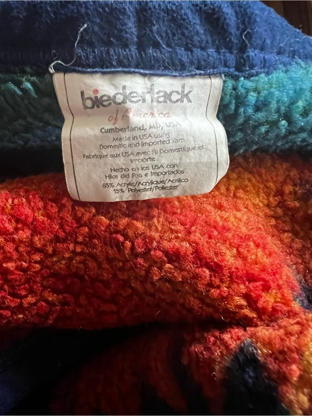 Biederlack - Southwest Zip/Snap Cuddle Wrap Stadium Camp Blankets - Lot of 2